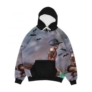 The Witches Broom Men's All-Over-Print Hoodie