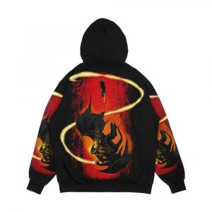 Alternative view of The Wizard And The Demon Men's All-Over-Print Hoodie
