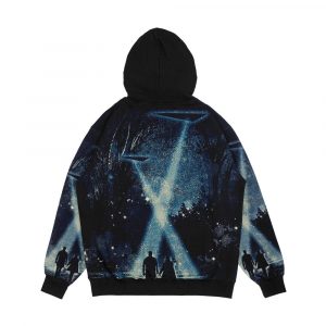 Alternative view of The X Files Men's All-Over-Print Hoodie