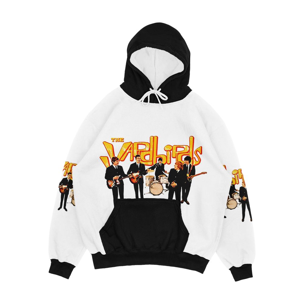 The Yardbirds English Rock Band Distressed Retro Vintage Tshirt Design Men's All-Over-Print Hoodie