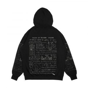 Alternative view of Theory Of Relativity Spacetime Men's All-Over-Print Hoodie