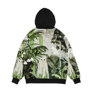 Alternative view of There s A Ghost In The Greenhouse Again Men's All-Over-Print Hoodie