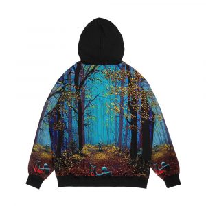Alternative view of There You Are Men's All-Over-Print Hoodie