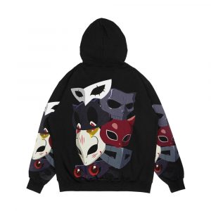Alternative view of Thieves Masks Men's All-Over-Print Hoodie