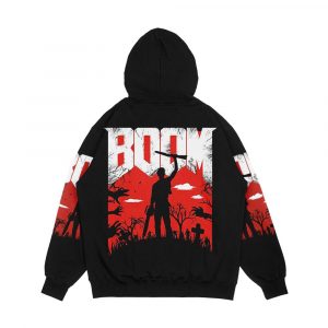 Alternative view of This Is My Boomstick Men's All-Over-Print Hoodie
