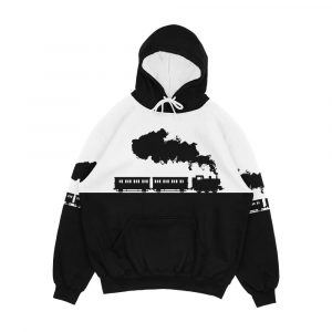 Thomas Annie And Clarabel Men's All-Over-Print Hoodie