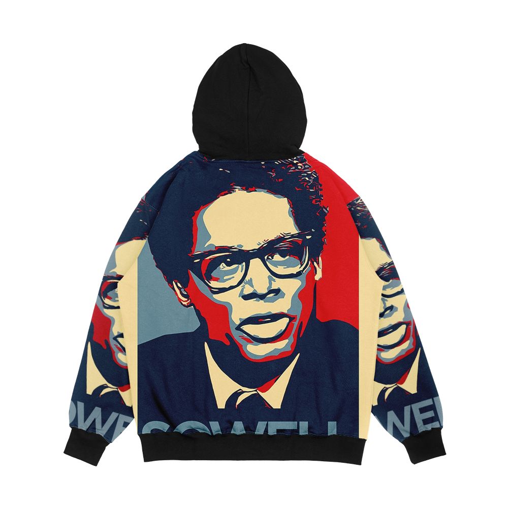 Thomas Sowell In Color Men's All-Over-Print Hoodie - Image 2