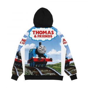 Alternative view of Thomas The Tank Engine Men's All-Over-Print Hoodie