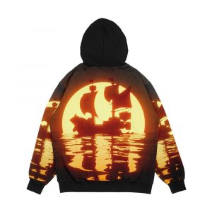 Alternative view of Thousand Sunny Men's All-Over-Print Hoodie