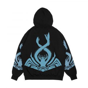 Alternative view of Thrawn s Chimaera Logo Blue Men's All-Over-Print Hoodie