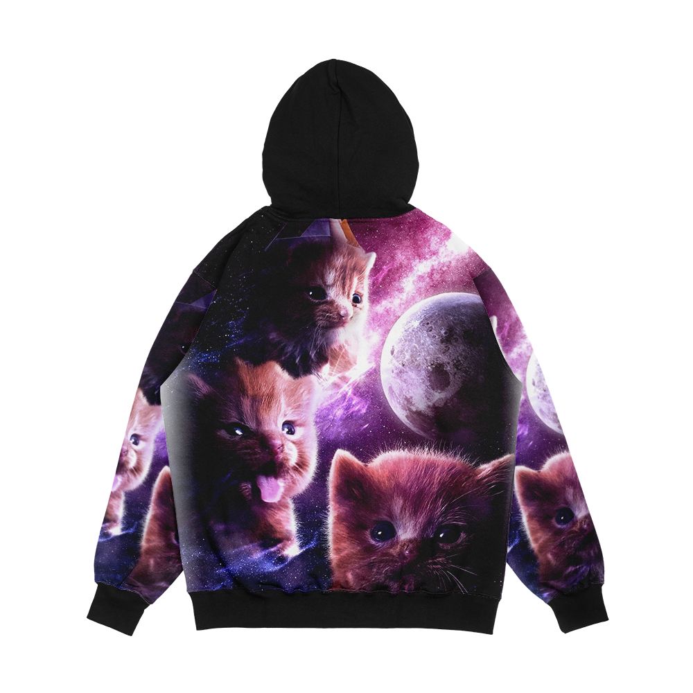 Three Delinquent Moon Men's All-Over-Print Hoodie - Image 2