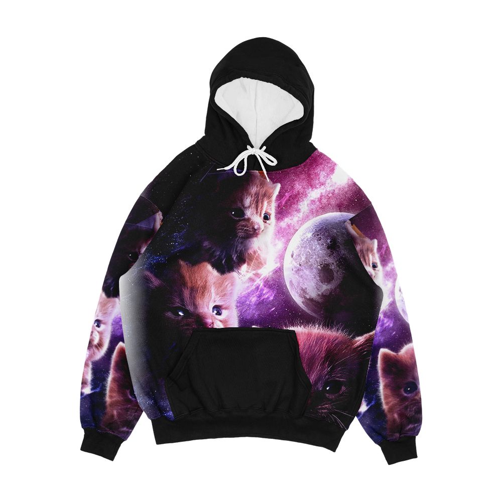 Three Delinquent Moon Men's All-Over-Print Hoodie