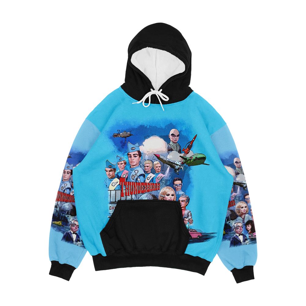 Thunderbirds Drawing 1 Men's All-Over-Print Hoodie