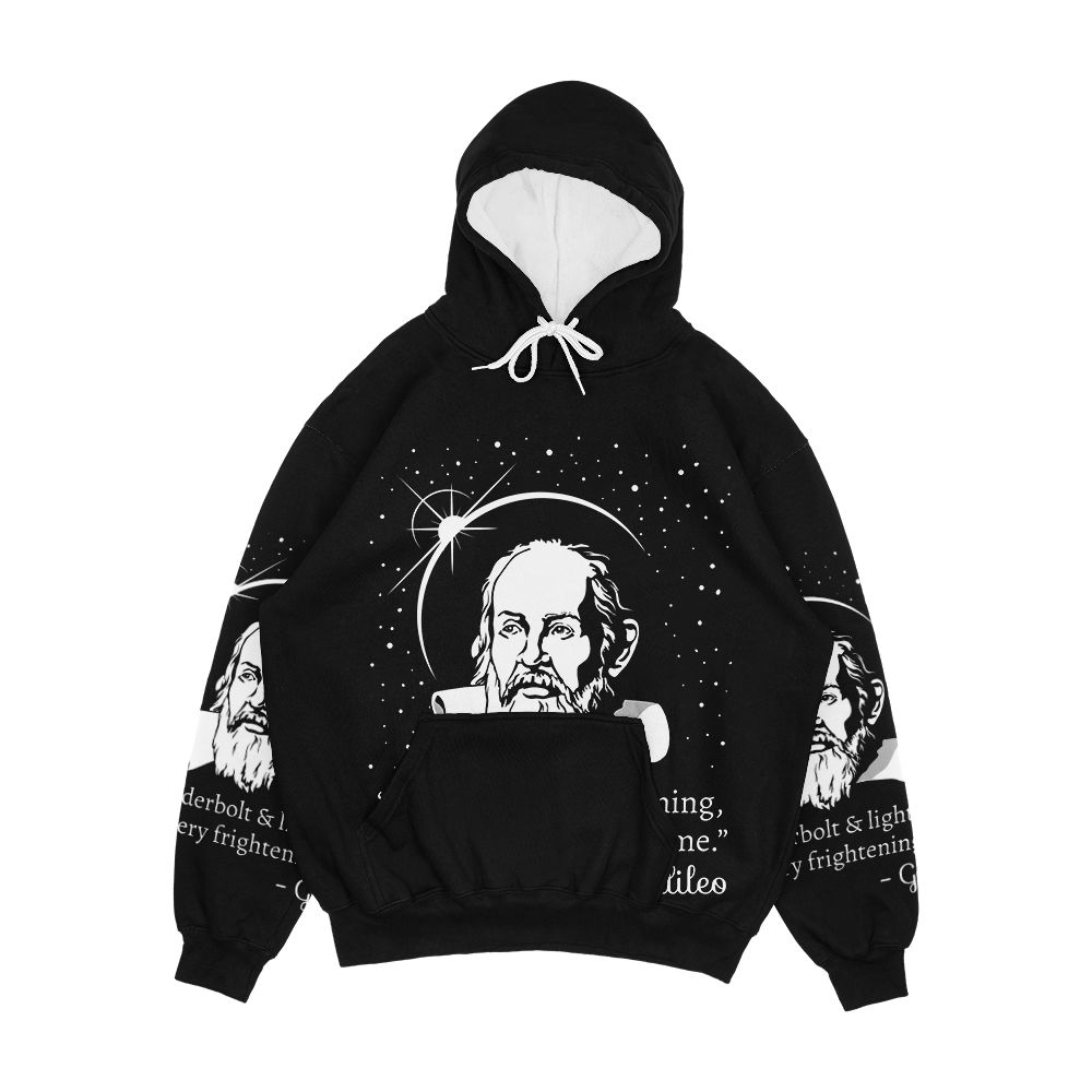 Thunderbolt And Lightning Galileo Graphic Men's All-Over-Print Hoodie