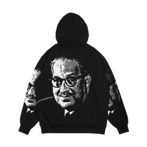 Alternative view of Thurgood Marshall Men's All-Over-Print Hoodie