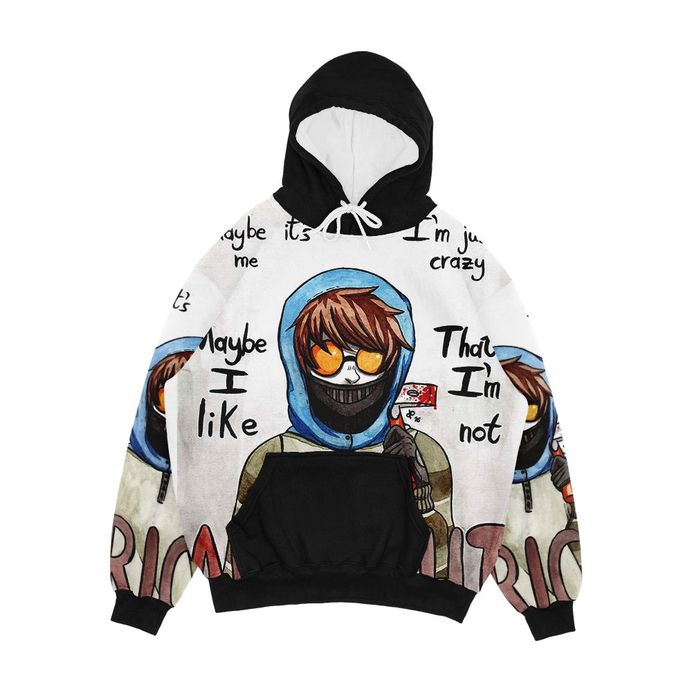 Ticci Toby Men's All-Over-Print Hoodie