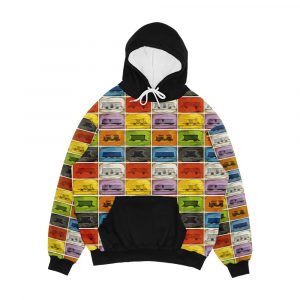 Ticket To Ride The Trains Men's All-Over-Print Hoodie