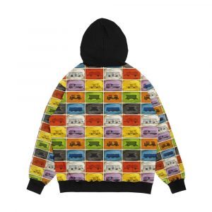 Alternative view of Ticket To Ride The Trains Men's All-Over-Print Hoodie