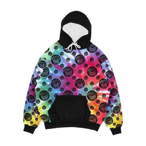 Tie Dye Boognish Men's All-Over-Print Hoodie