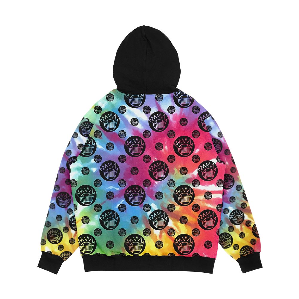 Tie Dye Boognish Men's All-Over-Print Hoodie - Image 2