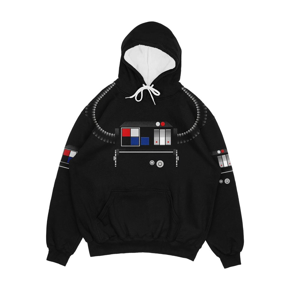 Tie Fighter Pilot Chest Box Men's All-Over-Print Hoodie