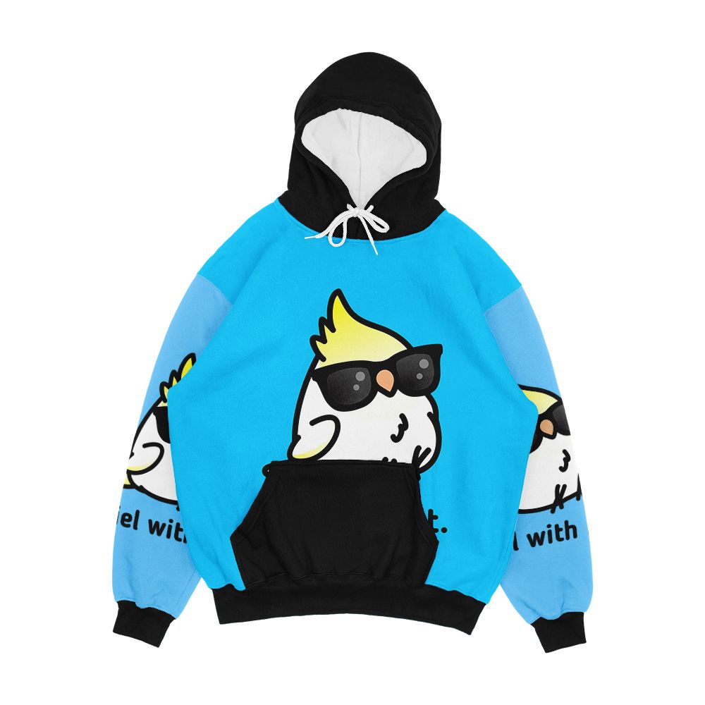 Tiel With It Men's All-Over-Print Hoodie