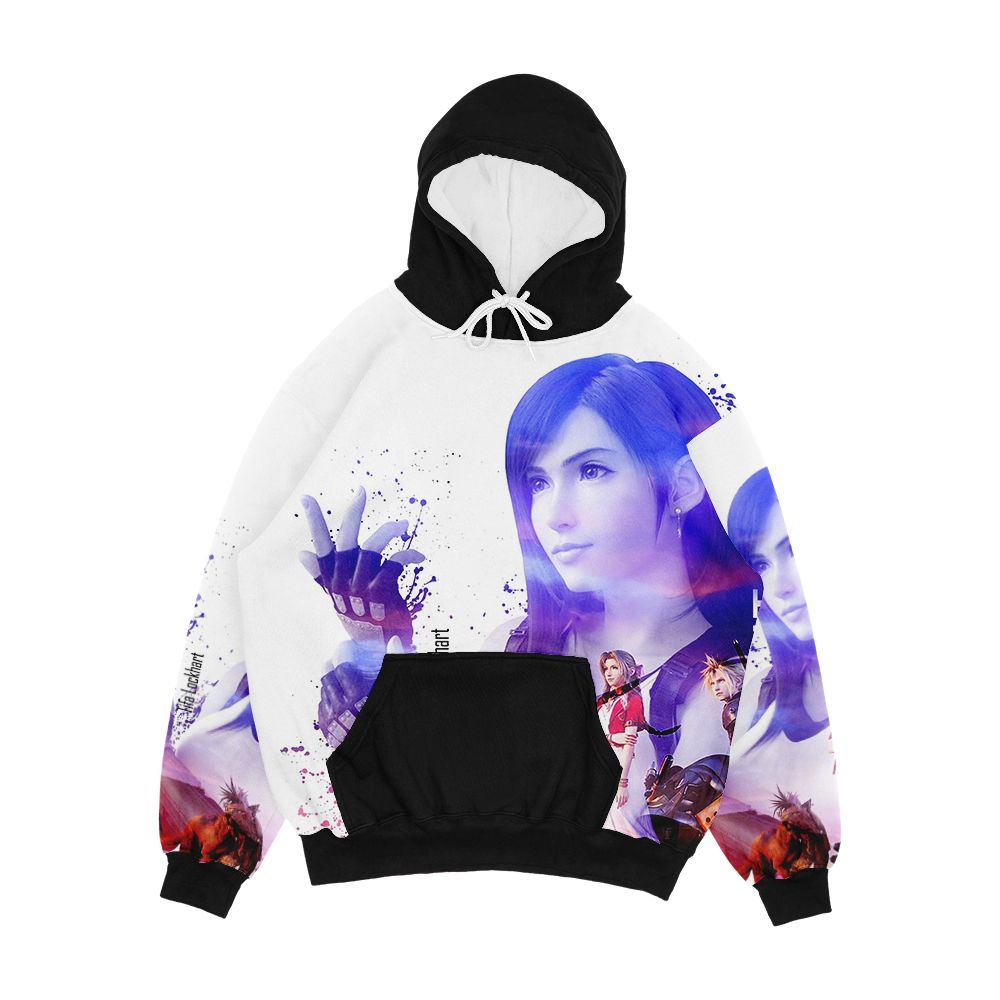 Tifa Lockhart Final Fantasy 7 Men's All-Over-Print Hoodie