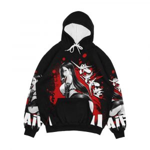 Tifa Lockhart Graffiti Ff7 Remake Men's All-Over-Print Hoodie