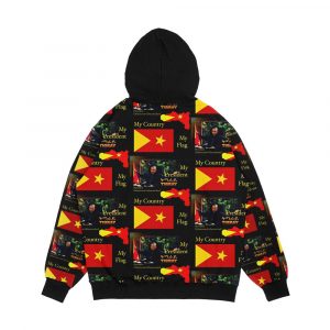 Alternative view of Tigray Will Prevail Pride President Debretsion Gebremichael Men's All-Over-Print Hoodie