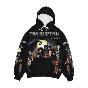 Tim Burton Classics Men's All-Over-Print Hoodie