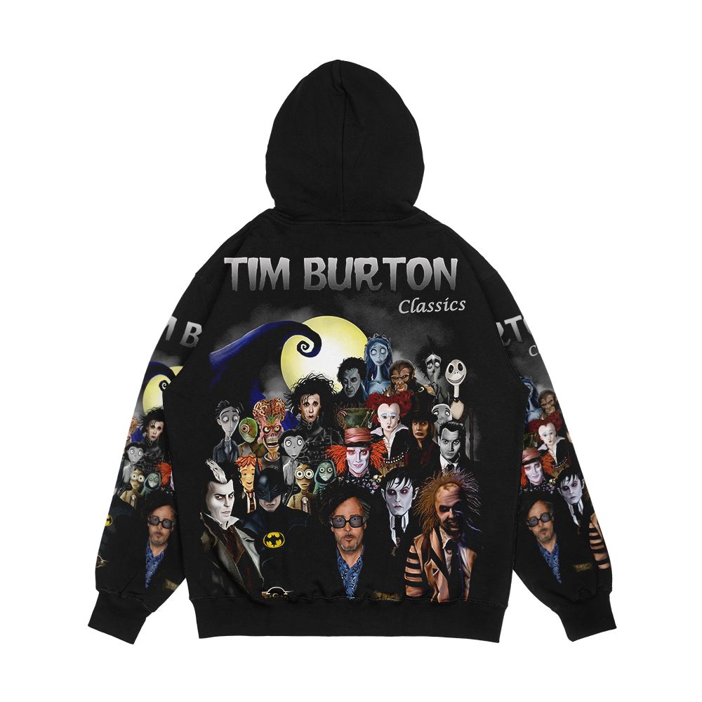 Tim Burton Classics Men's All-Over-Print Hoodie - Image 2