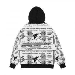 Alternative view of Time Cube Men's All-Over-Print Hoodie