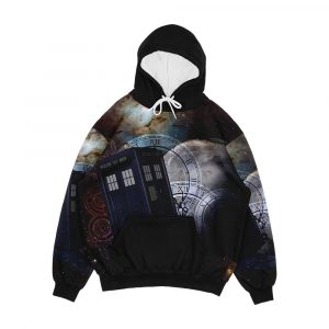 Time Flight 2 Men's All-Over-Print Hoodie