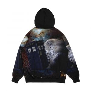 Alternative view of Time Flight 2 Men's All-Over-Print Hoodie