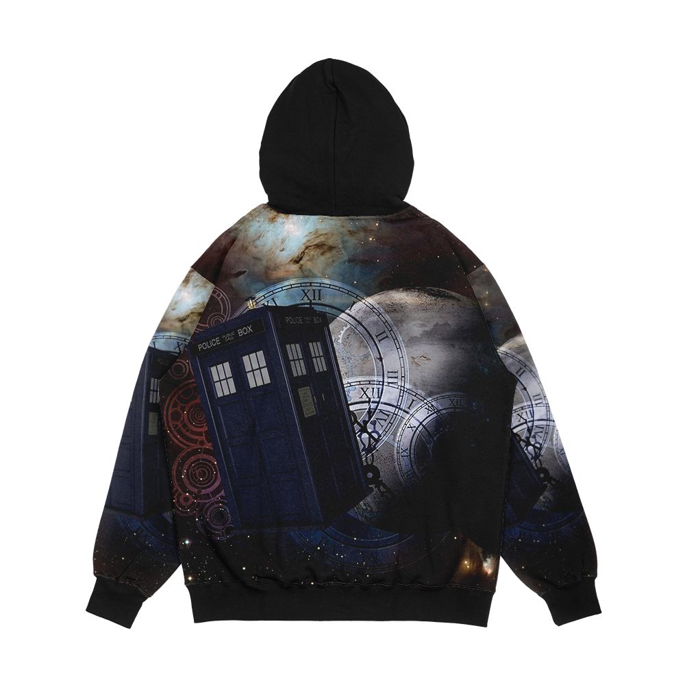 Time Flight 2 Men's All-Over-Print Hoodie - Image 2