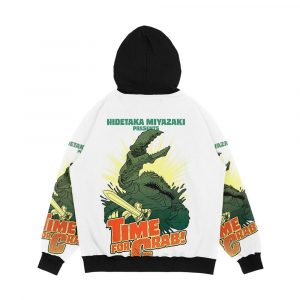 Alternative view of Time For Crab Men's All-Over-Print Hoodie