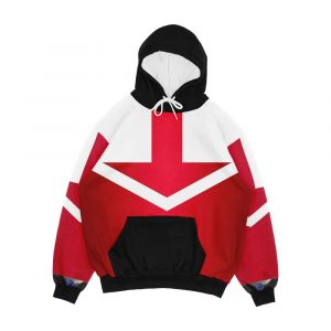 Time Force Red Men's All-Over-Print Hoodie