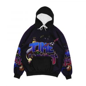 Time Heist Men's All-Over-Print Hoodie