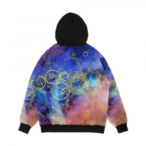 Alternative view of Time Lord Writing 13Th Doctor Jodie Whittaker Men's All-Over-Print Hoodie