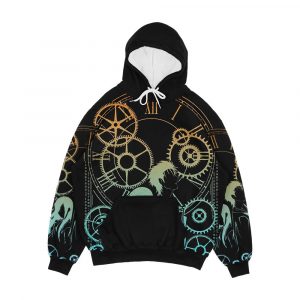 Time Men's All-Over-Print Hoodie