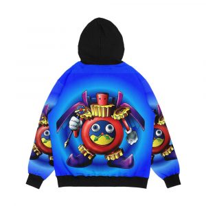 Alternative view of Time Wizard Men's All-Over-Print Hoodie