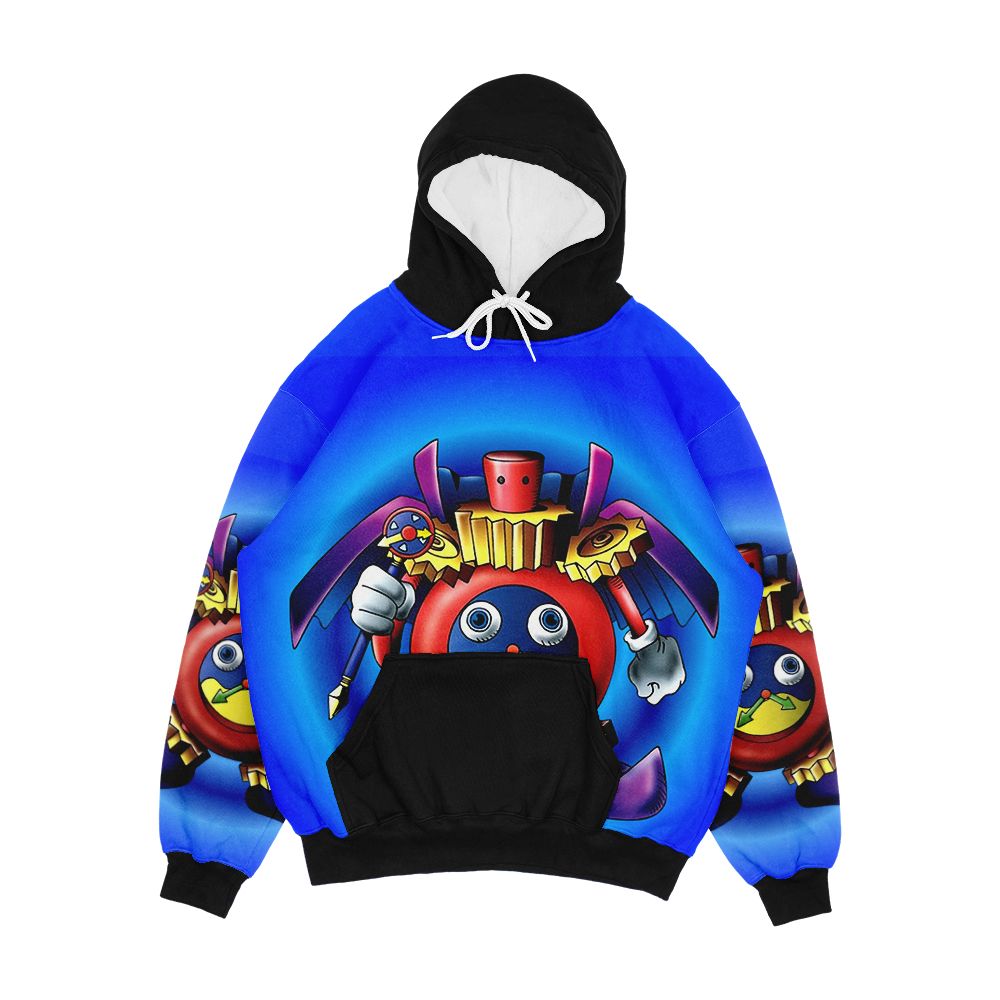 Time Wizard Men's All-Over-Print Hoodie