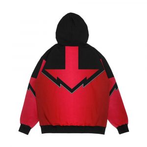 Alternative view of Timefire Men's All-Over-Print Hoodie