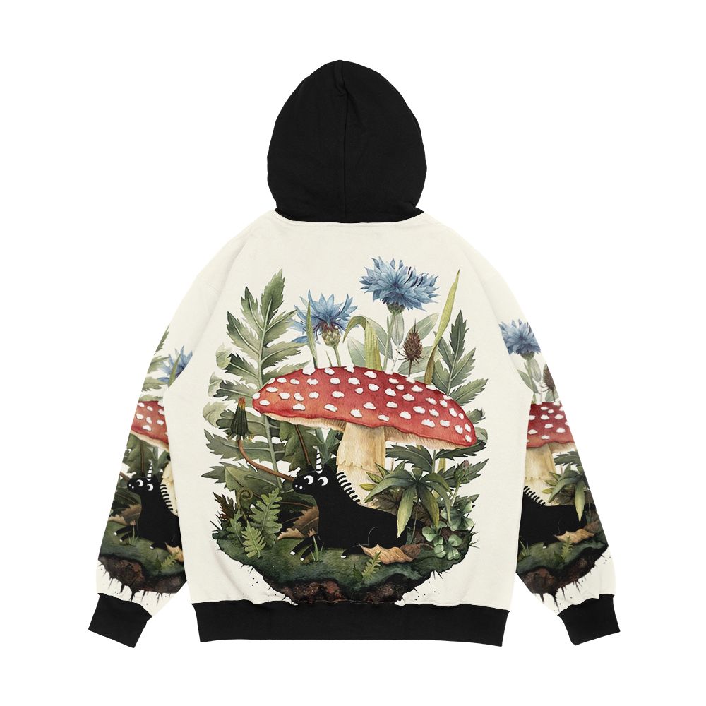 Tiny Unicorn Men's All-Over-Print Hoodie - Image 2