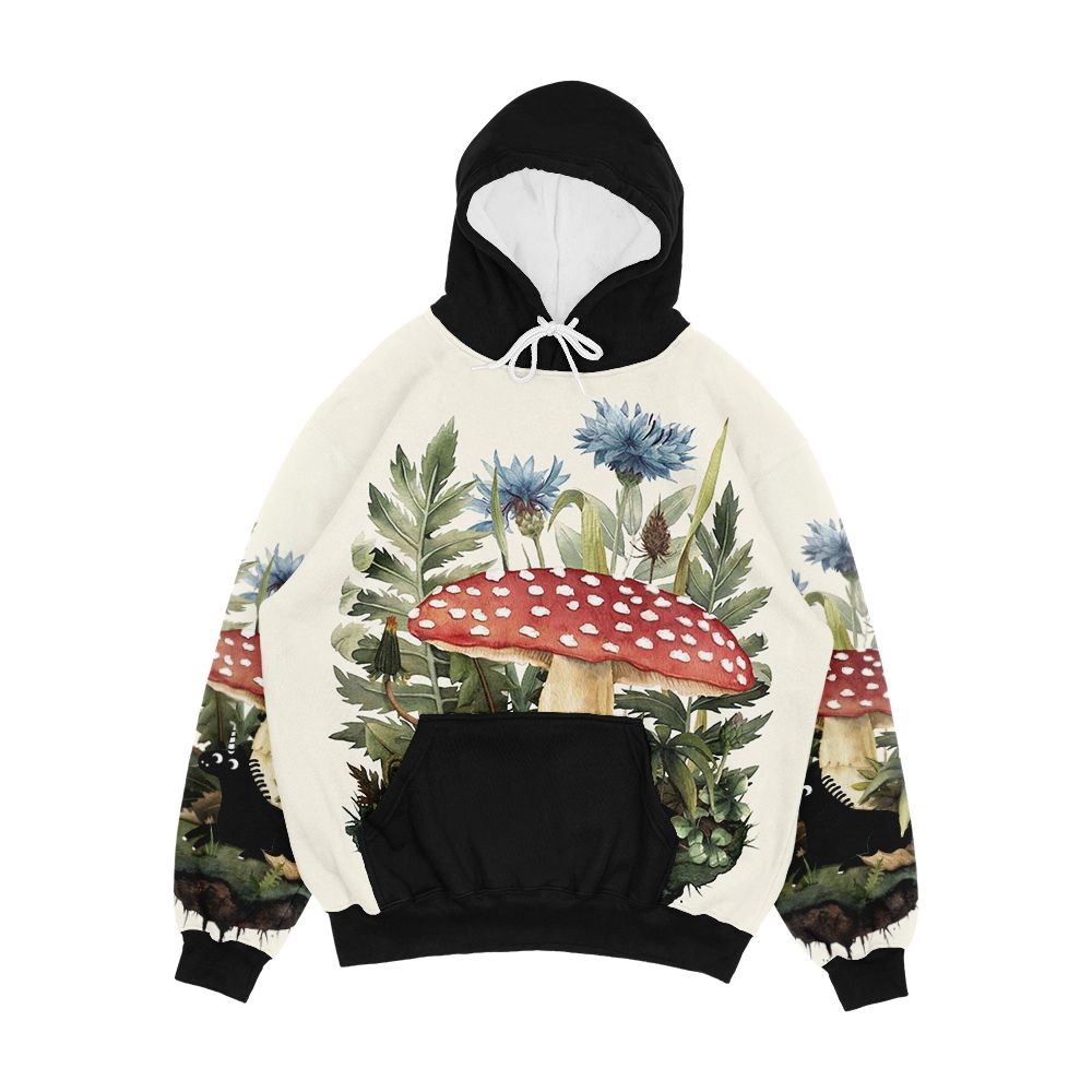 Tiny Unicorn Men's All-Over-Print Hoodie