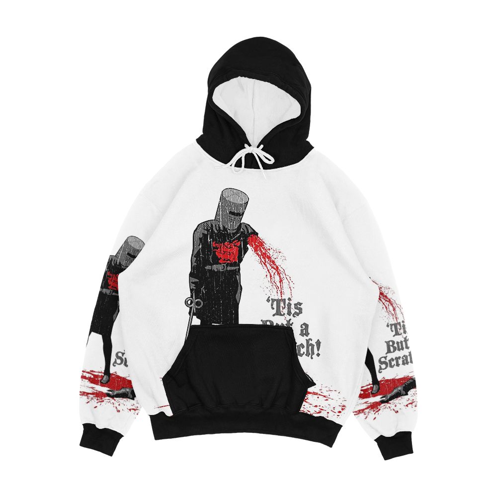 Tis But A Scratch Men's All-Over-Print Hoodie
