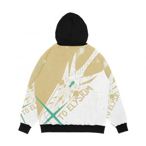 Alternative view of To Elysium Mythra Men's All-Over-Print Hoodie