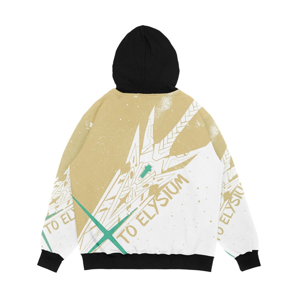 To Elysium Mythra Men's All-Over-Print Hoodie - Image 2