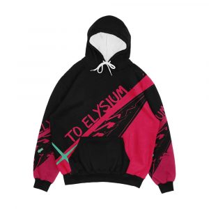 To Elysium Pyra Men's All-Over-Print Hoodie