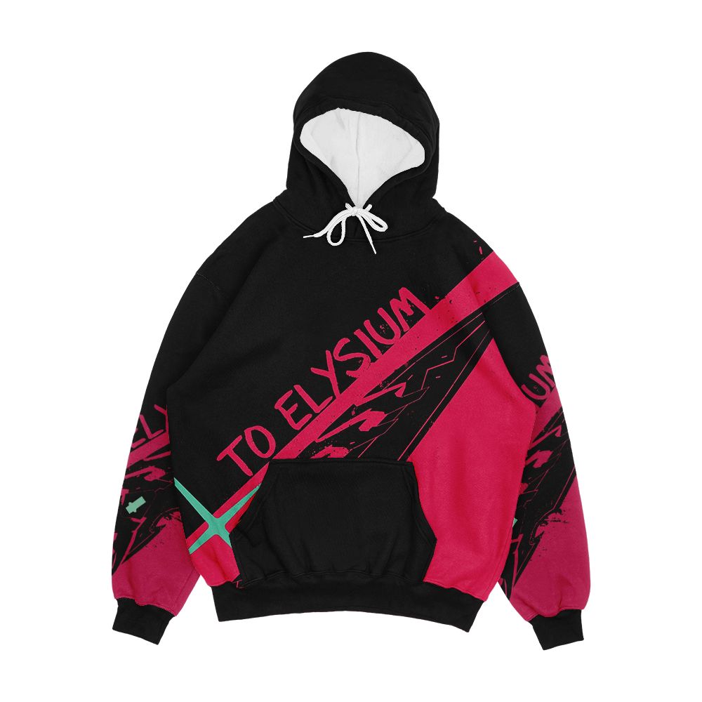 To Elysium Pyra Men's All-Over-Print Hoodie